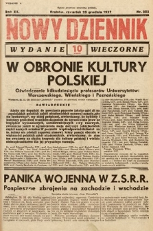 Nowy Dziennik (wydanie wieczorne). 1937, nr 352