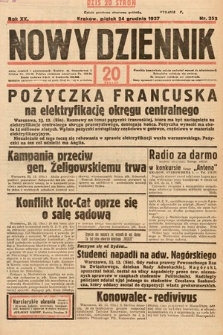 Nowy Dziennik. 1937, nr 353