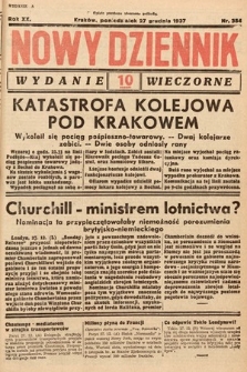 Nowy Dziennik (wydanie wieczorne). 1937, nr 354