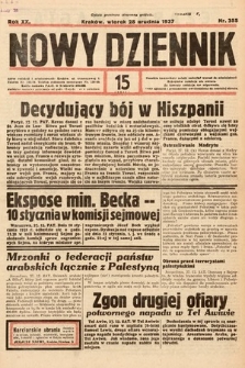Nowy Dziennik. 1937, nr 355