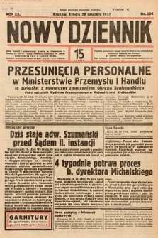 Nowy Dziennik. 1937, nr 356