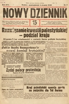 Nowy Dziennik. 1938, nr 3