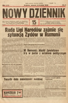 Nowy Dziennik. 1938, nr 4