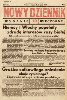 Nowy Dziennik (wydanie wieczorne). 1938, nr 5
