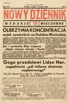 Nowy Dziennik (wydanie wieczorne). 1938, nr 7