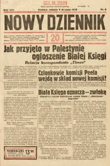 Nowy Dziennik. 1938, nr 8