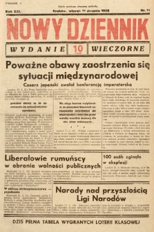Nowy Dziennik (wydanie wieczorne). 1938, nr 11