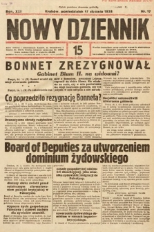 Nowy Dziennik. 1938, nr 17
