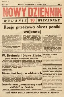 Nowy Dziennik (wydanie wieczorne). 1938, nr 17