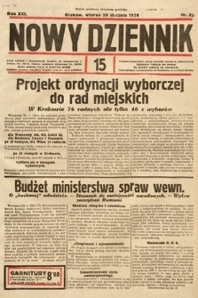 Nowy Dziennik. 1938, nr 25