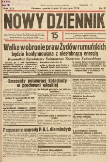 Nowy Dziennik. 1938, nr 31