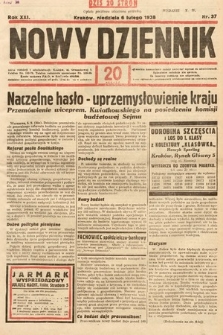 Nowy Dziennik. 1938, nr 37