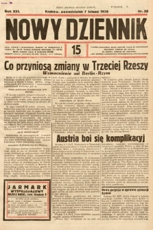 Nowy Dziennik. 1938, nr 38