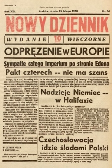 Nowy Dziennik (wydanie wieczorne). 1938, nr 54