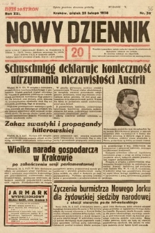Nowy Dziennik. 1938, nr 56