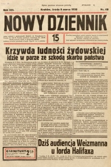 Nowy Dziennik. 1938, nr 68