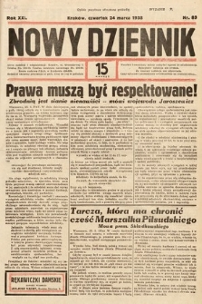 Nowy Dziennik. 1938, nr 83