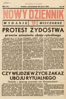 Nowy Dziennik. 1938, nr 87