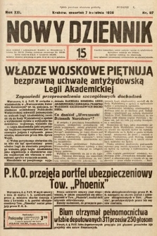 Nowy Dziennik. 1938, nr 97