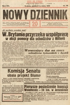 Nowy Dziennik. 1938, nr 98
