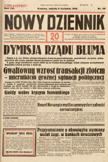 Nowy Dziennik. 1938, nr 99