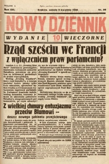 Nowy Dziennik (wydanie wieczorne). 1938, nr 99