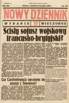 Nowy Dziennik (wydanie wieczorne). 1938, nr 109