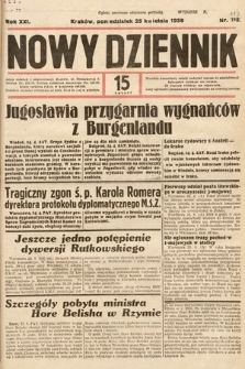 Nowy Dziennik. 1938, nr 113