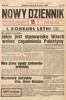 Nowy Dziennik. 1938, nr 114
