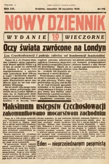 Nowy Dziennik (wydanie wieczorne). 1938, nr 116