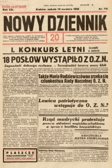 Nowy Dziennik. 1938, nr 118
