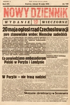 Nowy Dziennik (wydanie wieczorne). 1938, nr 128