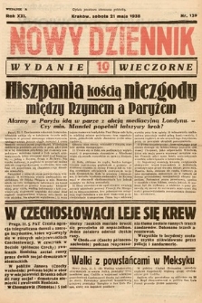 Nowy Dziennik (wydanie wieczorne). 1938, nr 139