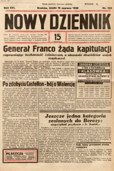 Nowy Dziennik. 1938, nr 163