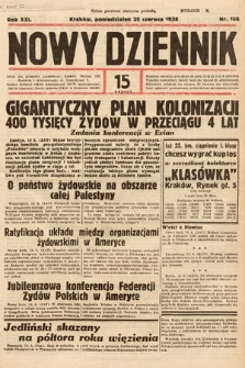 Nowy Dziennik. 1938, nr 168