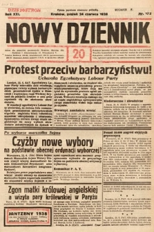 Nowy Dziennik. 1938, nr 172