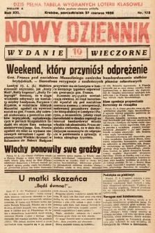 Nowy Dziennik (wydanie wieczorne). 1938, nr 175
