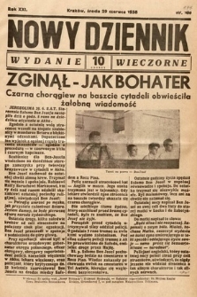 Nowy Dziennik (wydanie wieczorne). 1938, nr 177