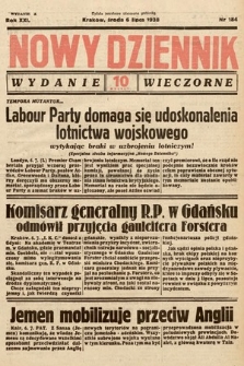 Nowy Dziennik (wydanie wieczorne). 1938, nr 184