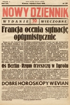 Nowy Dziennik (wydanie wieczorne). 1938, nr 187