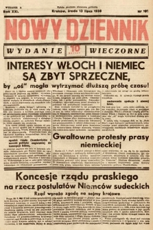 Nowy Dziennik (wydanie wieczorne). 1938, nr 191