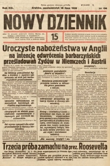 Nowy Dziennik. 1938, nr 196