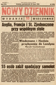 Nowy Dziennik (wydanie wieczorne). 1938, nr 203