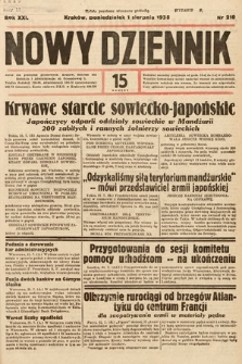 Nowy Dziennik. 1938, nr 210