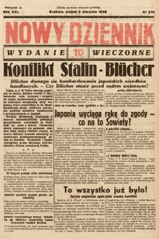 Nowy Dziennik (wydanie wieczorne). 1938, nr 214