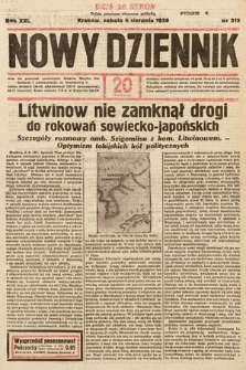 Nowy Dziennik. 1938, nr 215