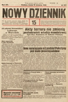Nowy Dziennik. 1938, nr 219