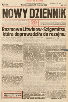 Nowy Dziennik. 1938, nr 222