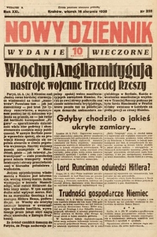 Nowy Dziennik (wydanie wieczorne). 1938, nr 225