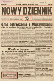 Nowy Dziennik. 1938, nr 227